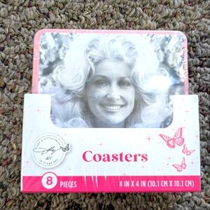 Dolly Party Party Supplies 8 Piece Coaster Set Tennessee Country Girl Home Decor